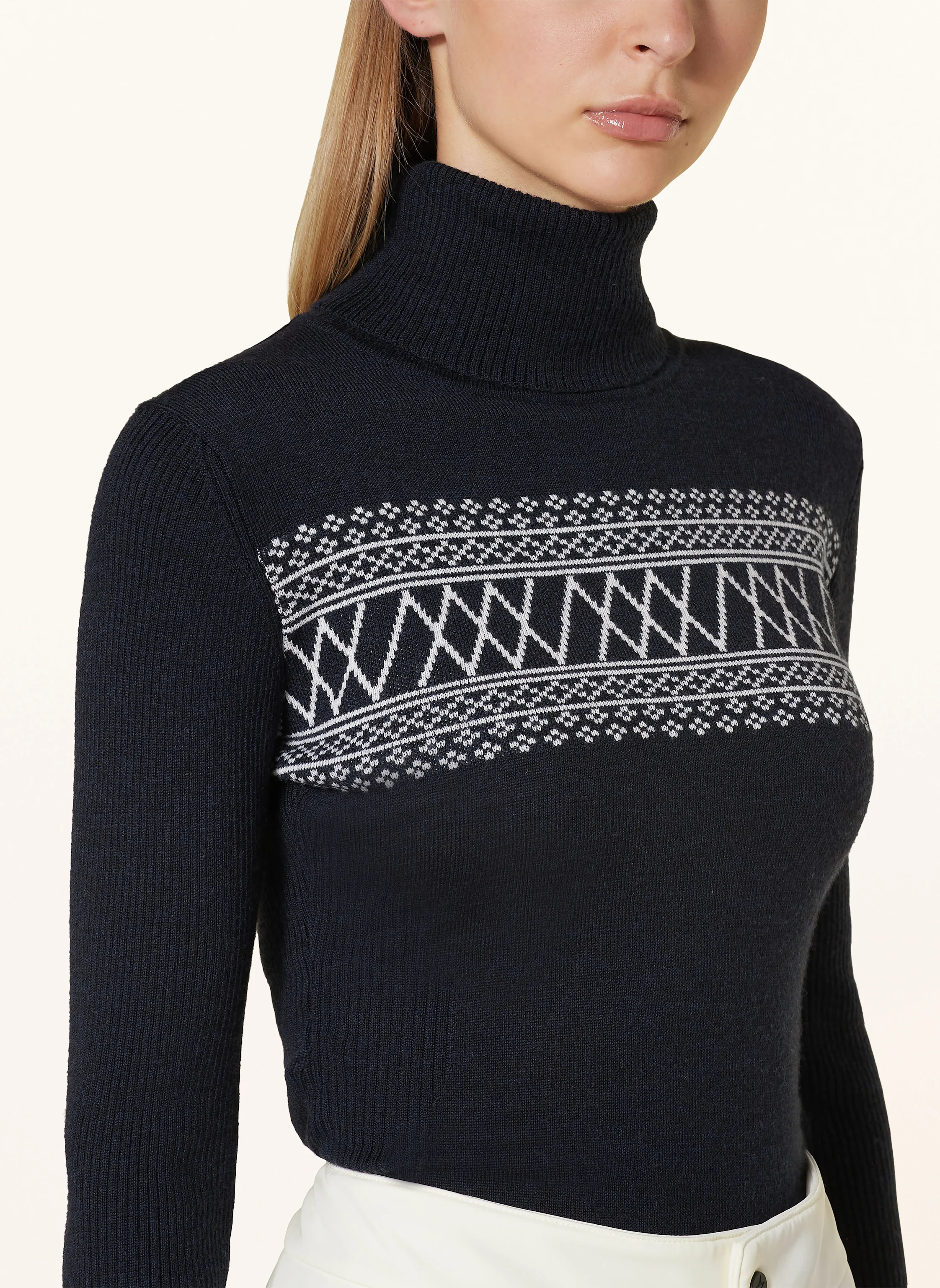 WE NORWEGIANS Rollkragenpullover SIGNATURE aus Merinowolle