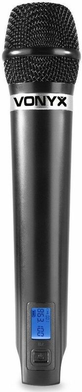 Draadloze microfoon - Vonyx WM62 draadloze microfoons - 16 kanaals - UHF - 2x handmicrofoon