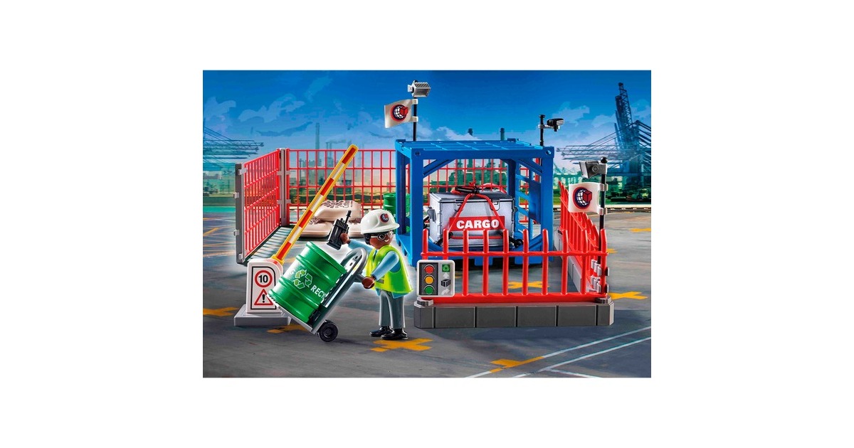 PLAYMOBILCity Action - Goederenmagazijn Constructiespeelgoed  (70773)
