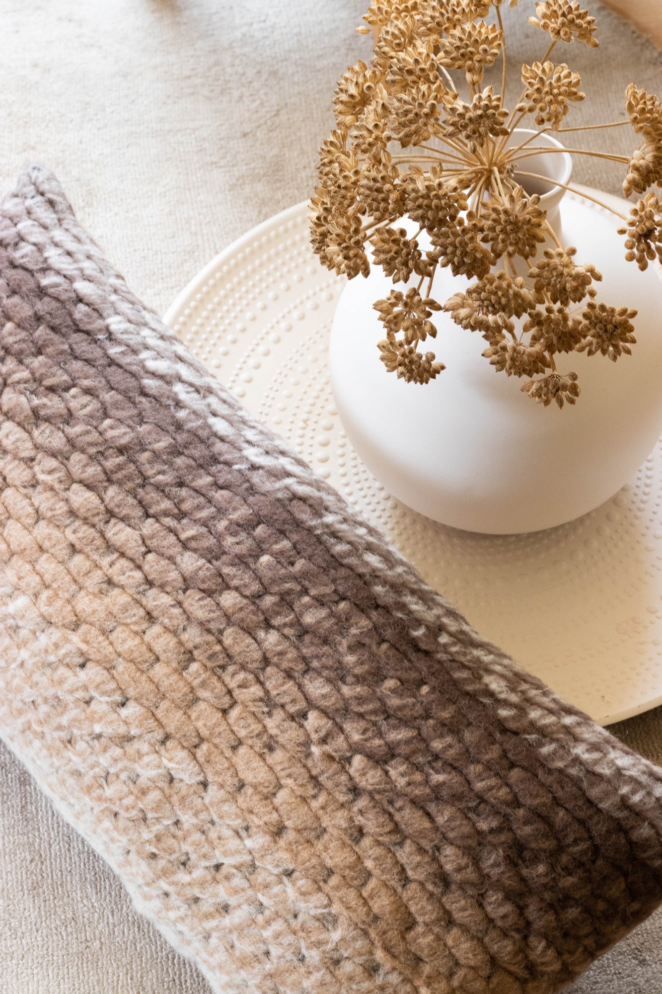 kussen var mixed wool br. c. e. 71x34