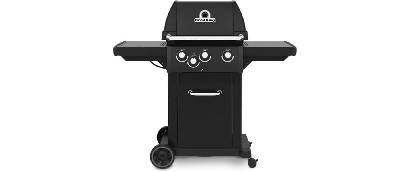 Broil King Gasgrill »Royal 340 Shadow« Kompakter Gasgrill mit 3 Brenner