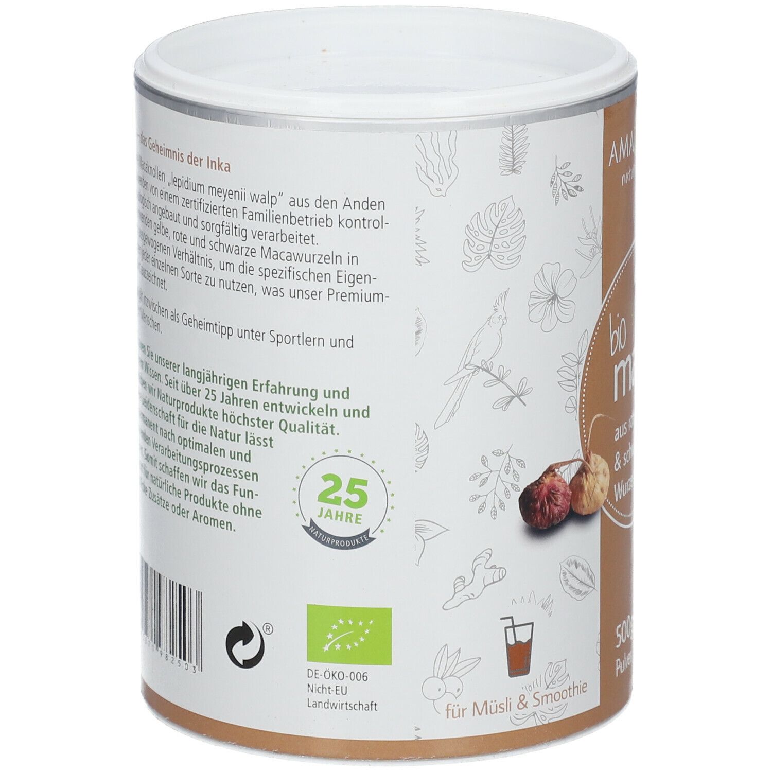 AMAZONAS bio Maca Pulver