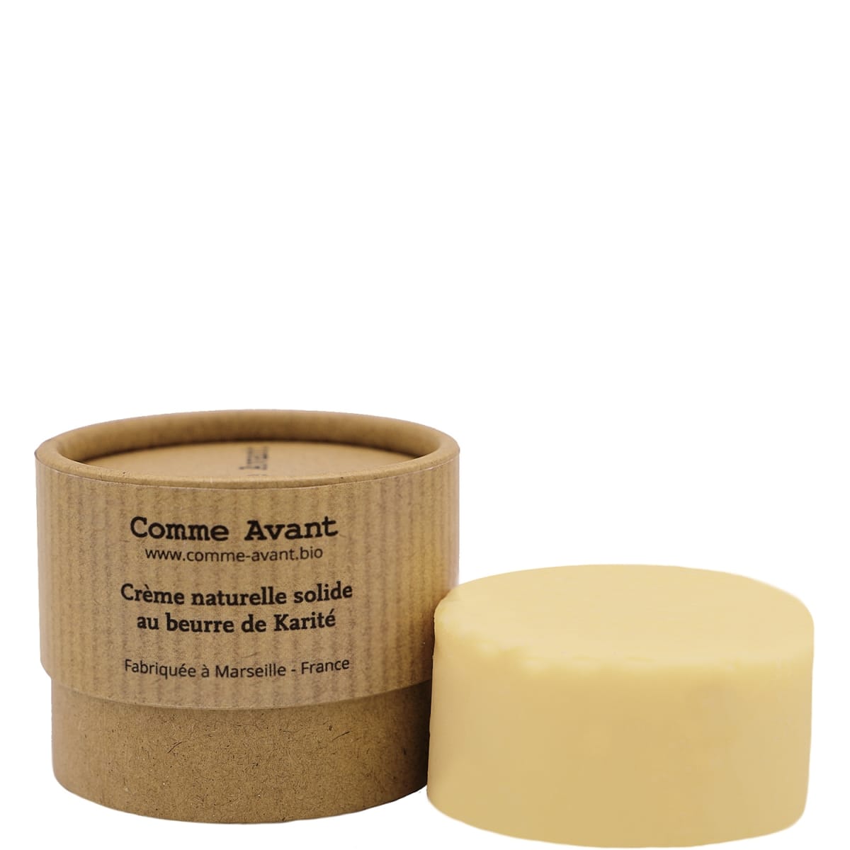 Comme Avant Crème Naturelle Solide Au Beurre de Karité