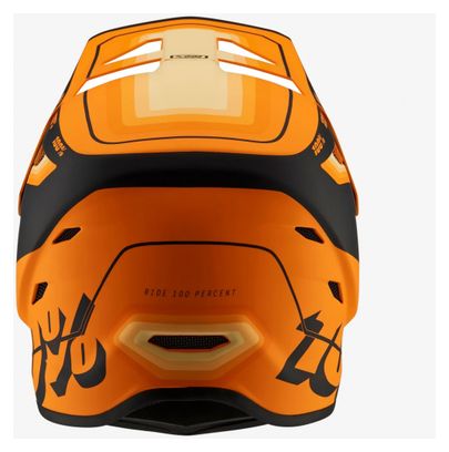 Casque intégral 100% Status Caltec Orange / Noir