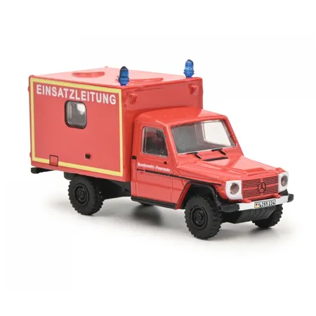 Schuco MB G Feuerwehr rot 1:87