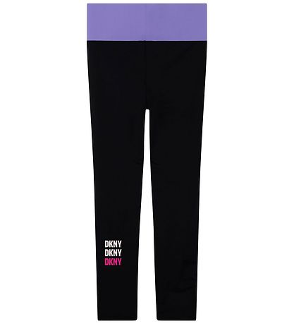 DKNY Leggings - Rose Peps/Schwarz