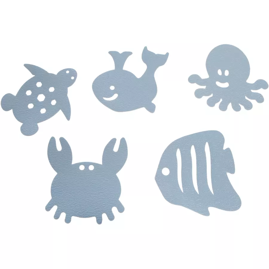 Dreambaby® Badeeinlage farbverändert und rutschfest 10er Pack in blau