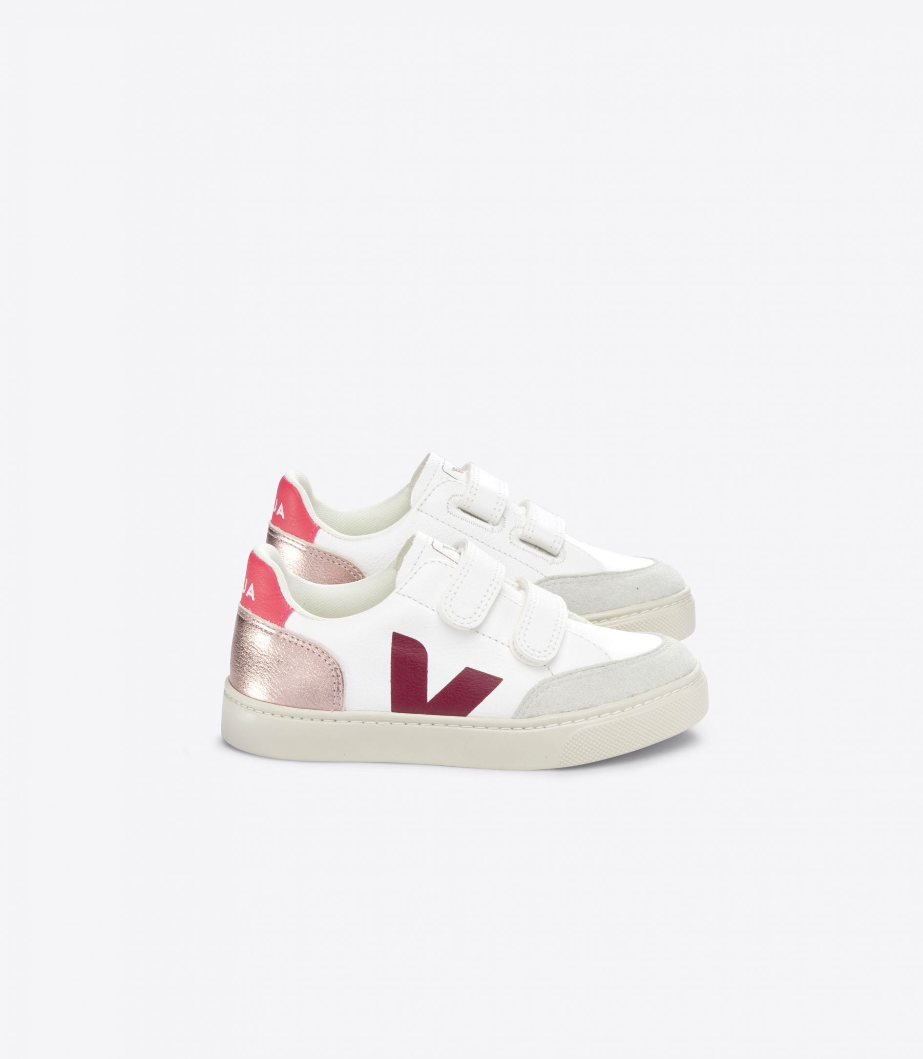 Baskets enfant VEJA V12 en cuir