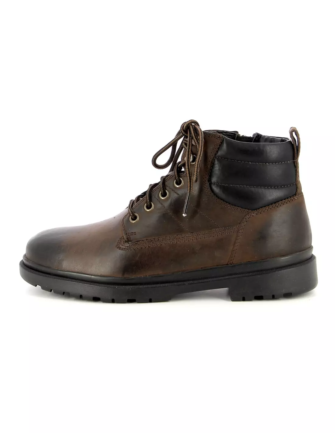 GEOX ANDALO - Bottines & boots Darkcoffee