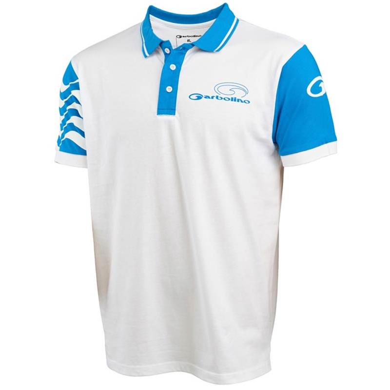 Polo Manches Courtes Homme Garbolino Wave - Blanc