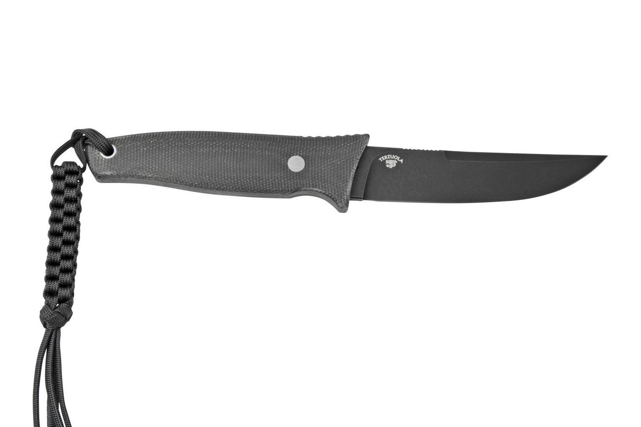 Civivi Tamashii C19046-4 Green Canvas Micarta, Blackwashed vaststaand mes, Bob Terzuola design