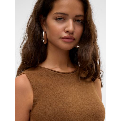 Vero Moda Lucille Knit Tanktop, Bison, M