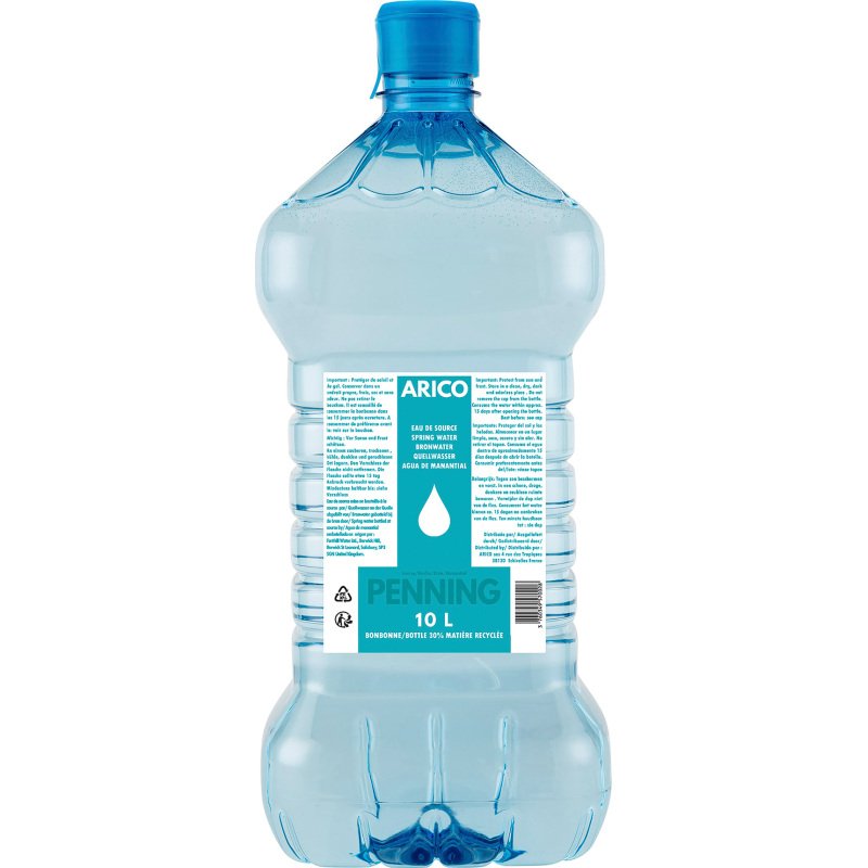 Bonbonne d’eau de source Arico 10 L