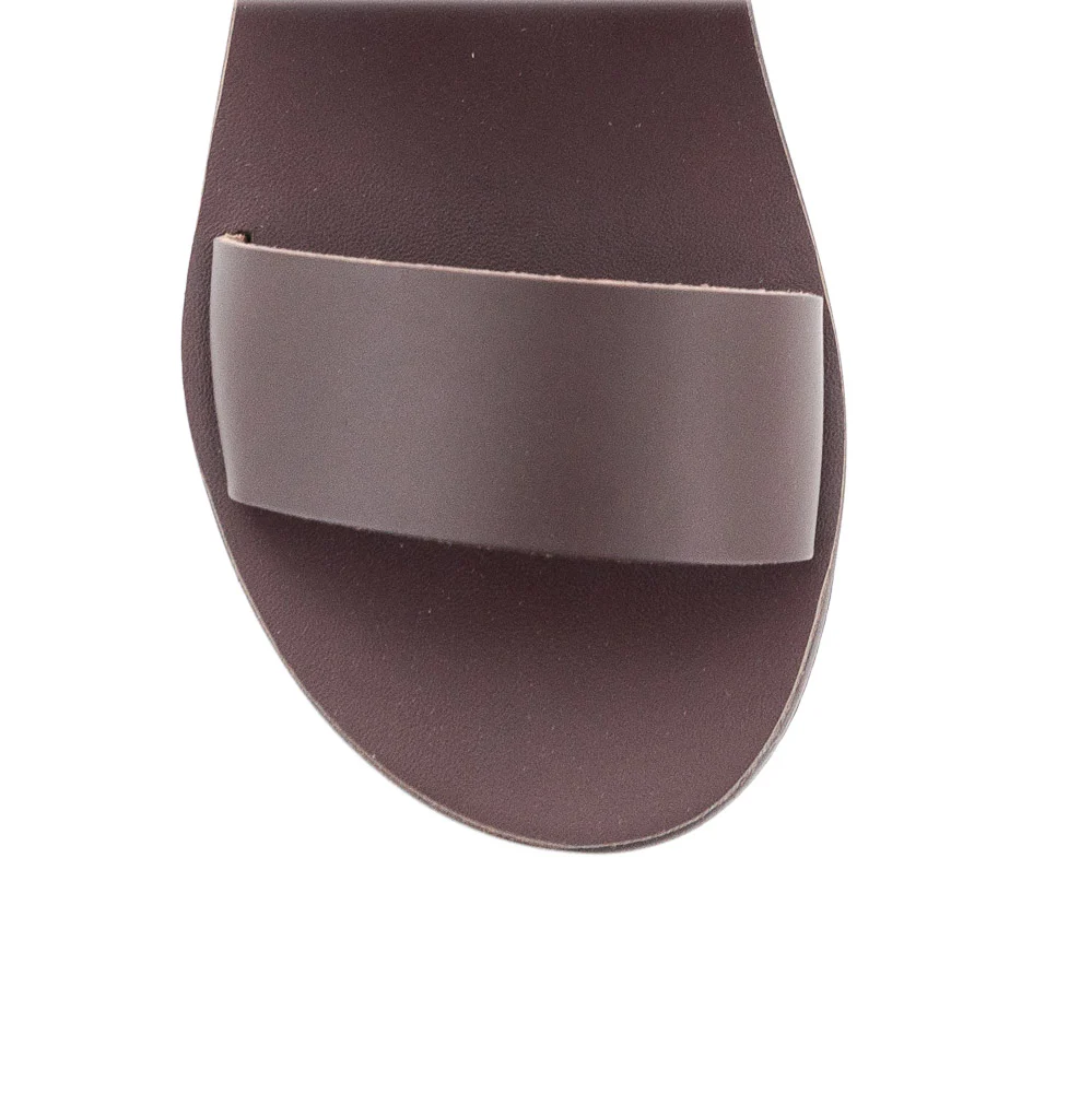 ANCIENT GREEK SANDAL - SAND DINATOS MARRON