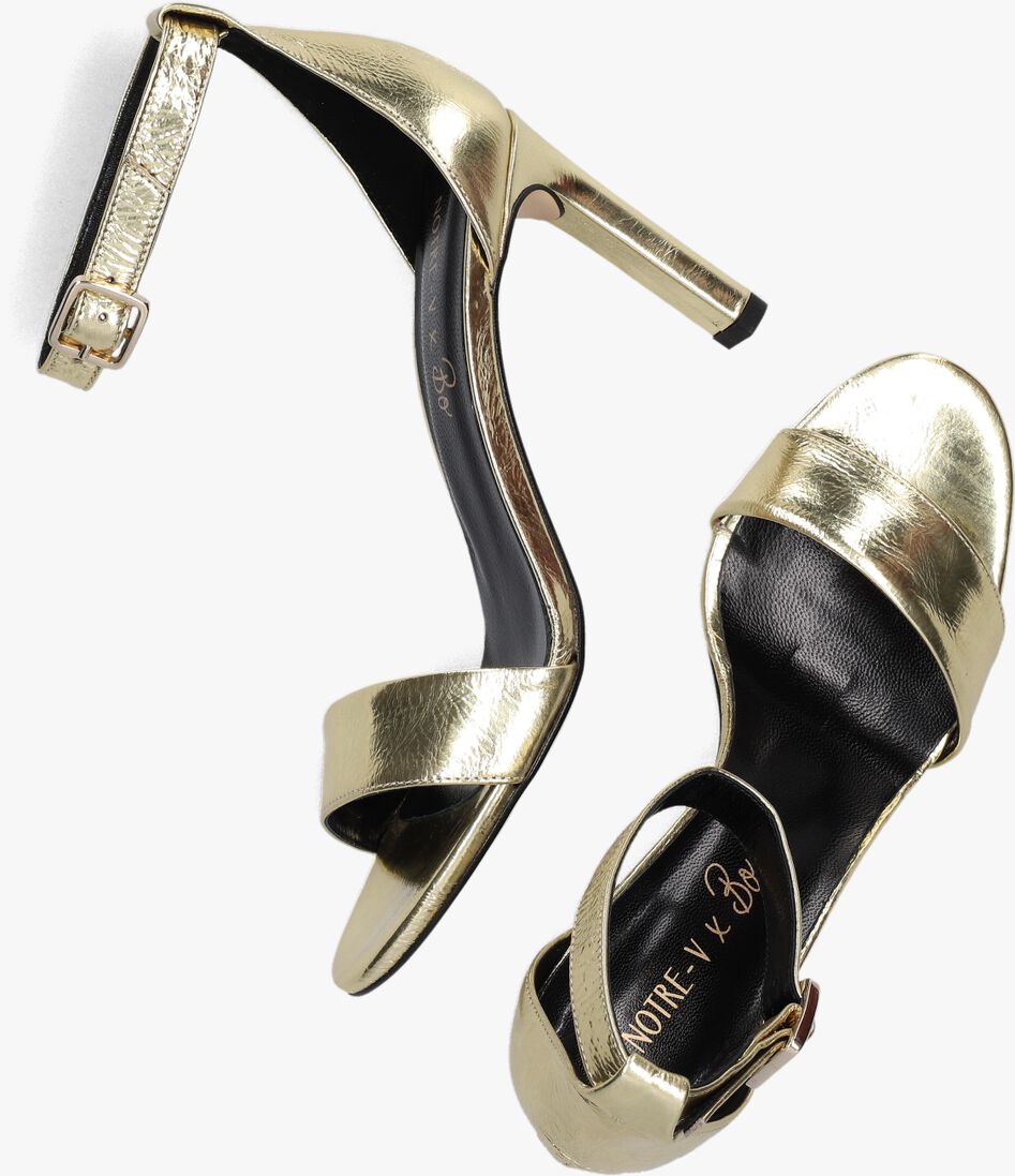 NOTRE-V gouden notre-v sandalen x bo - gigi