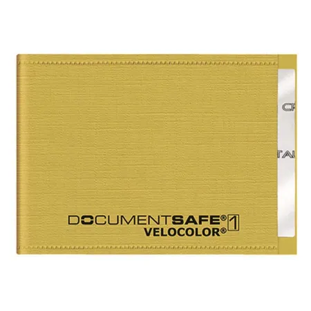 Veloflex Document Safe®1 VELOCOLOR®-Schutzhülle für 1 Karte gelb