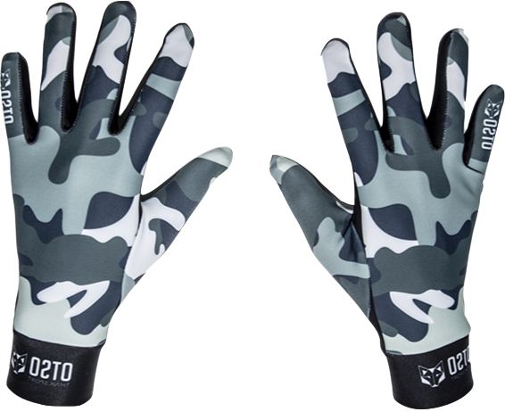 Luvas Otso Camo Cinza