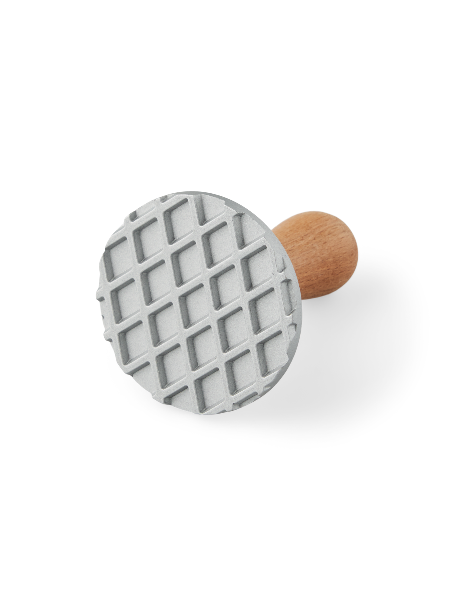Småkagestempel | Bøgetræ/aluminiumslegering. Ø5 cm. | Nature