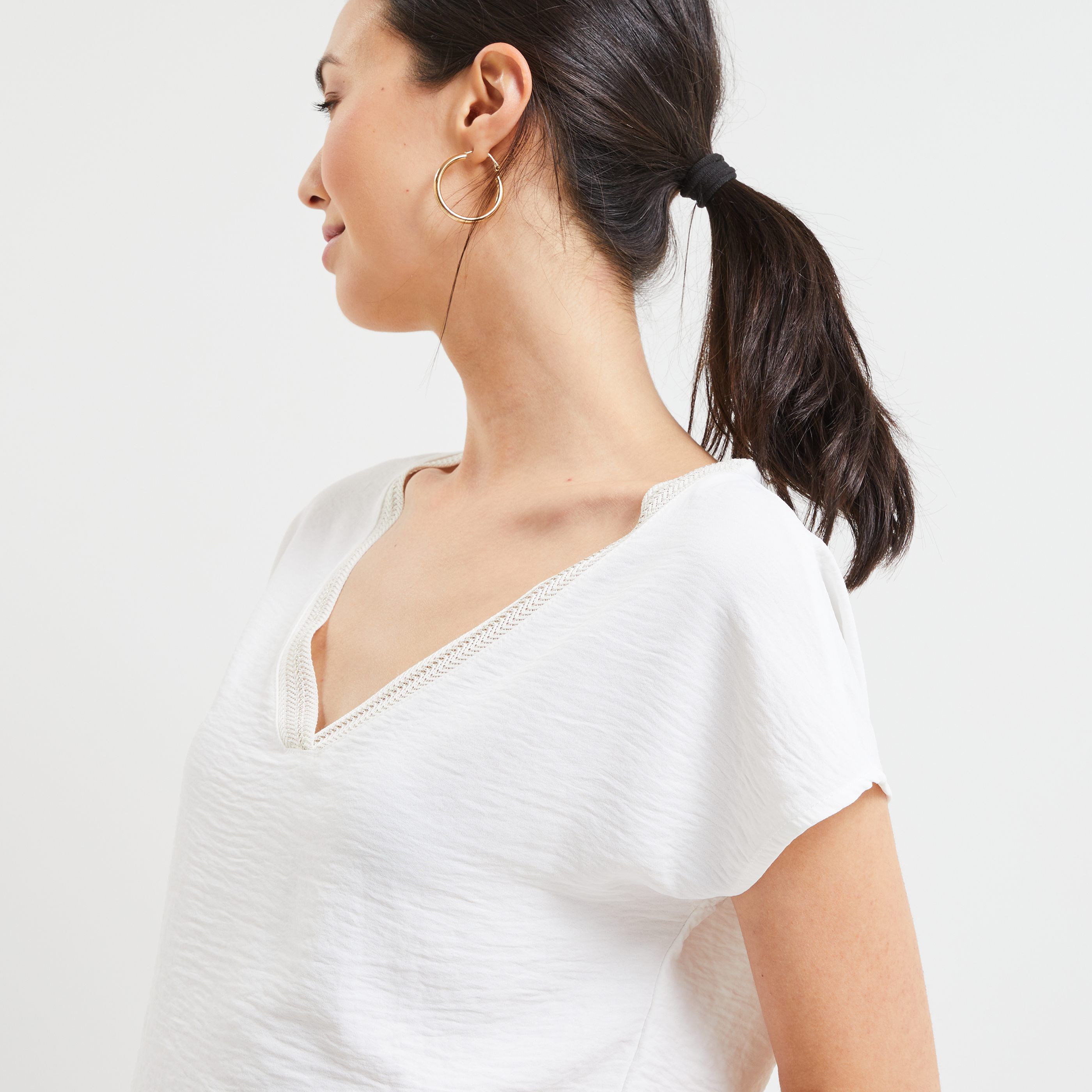 Blouse femme - ECRU