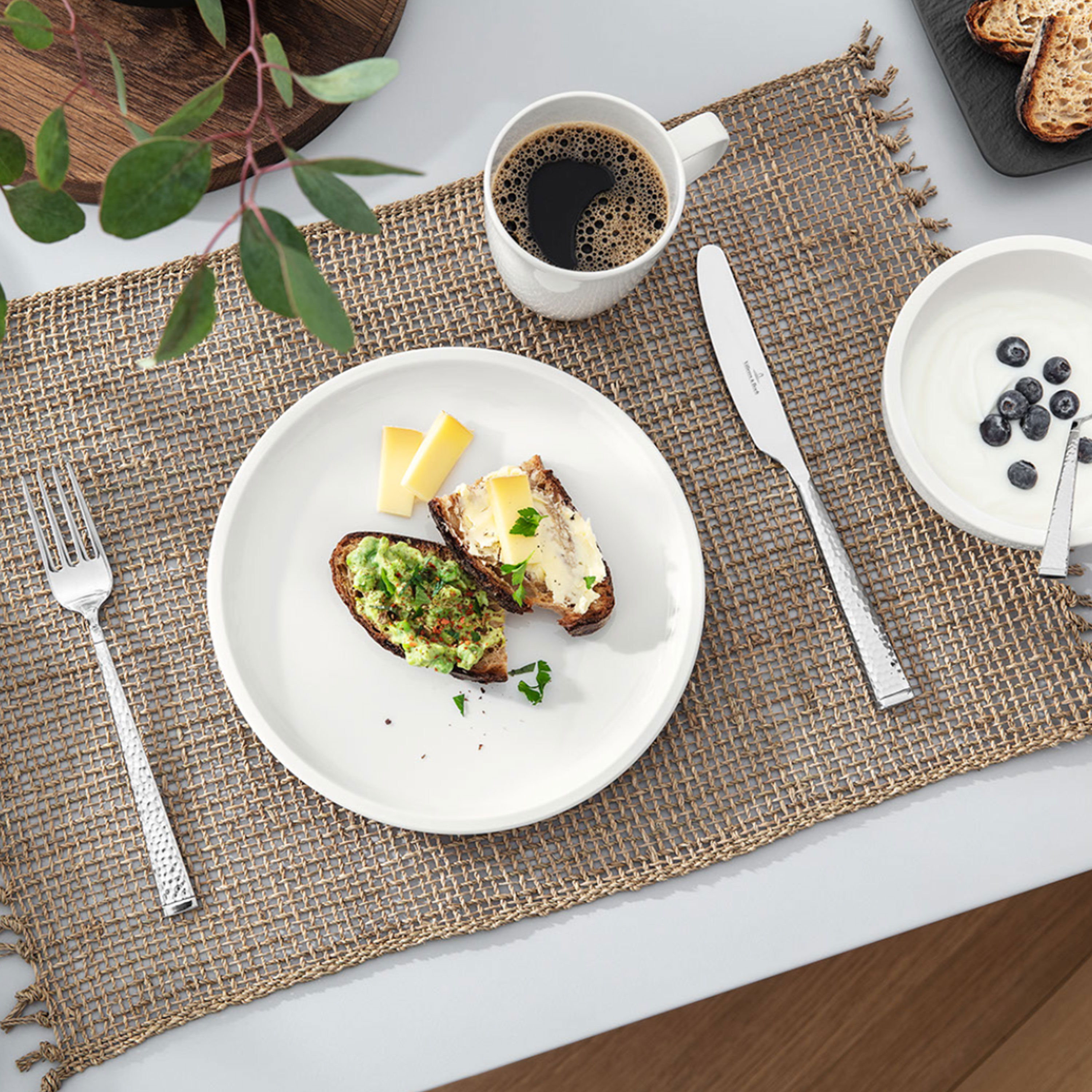 Artesano Dinner plate White, 10.6'', Premium Porcelain