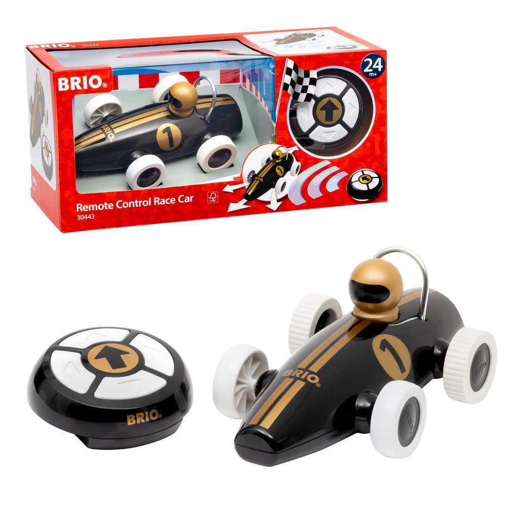 BRIO Spiel RC Rennwagen Schwarz/Gold