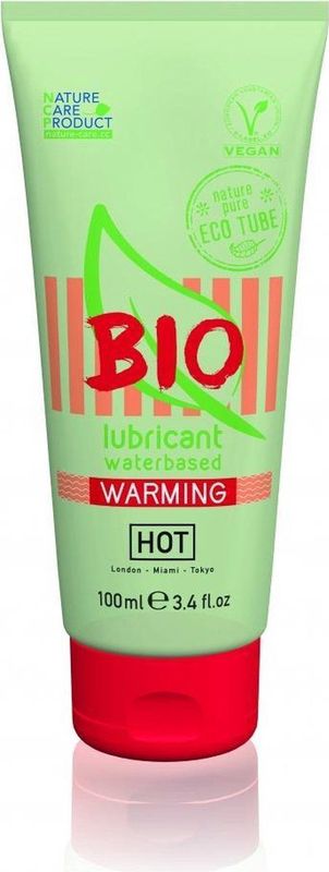 HOT BIO Warming - Glijmiddel - Verwarmend - Vegan - 100ml