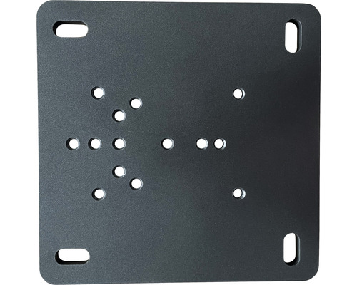 SOLUNA Universele Montageplaat 250x250 mm DB703 ijzeren mica mat voor SOLUNA zonneschermen Comfort, Concept, Exclusiv, Exquisit, Proof, Trend