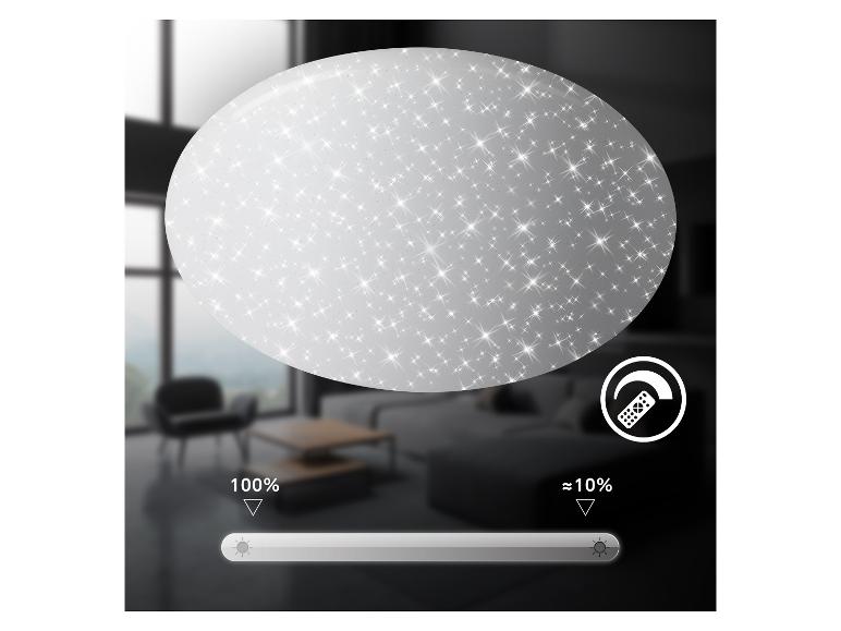 LED-plafondlamp met sterreneffect
