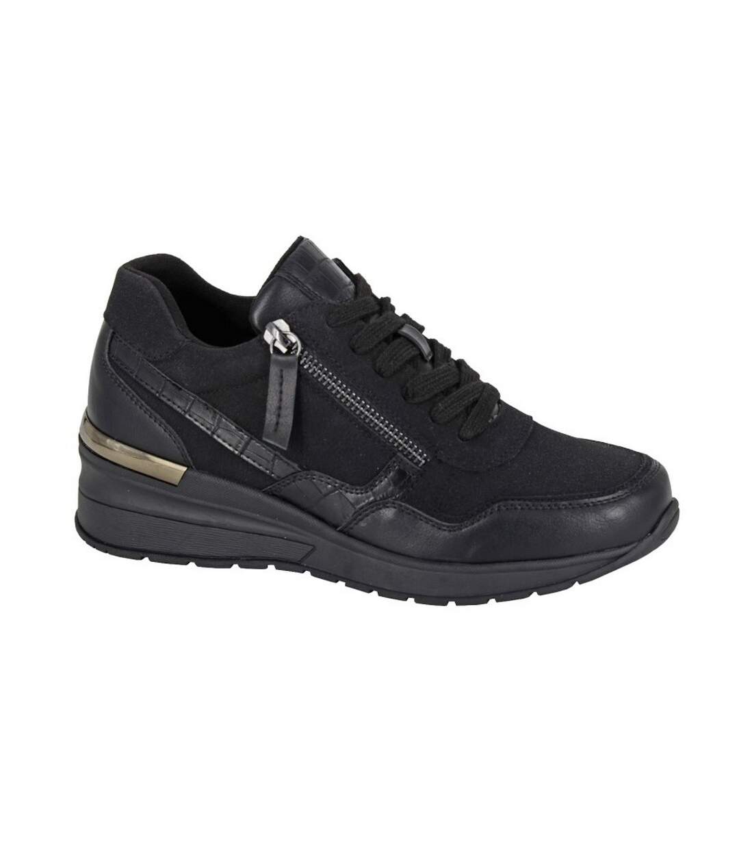 Cipriata - Baskets ADA GLAMOUR - Femme (Noir) - UTDF2287