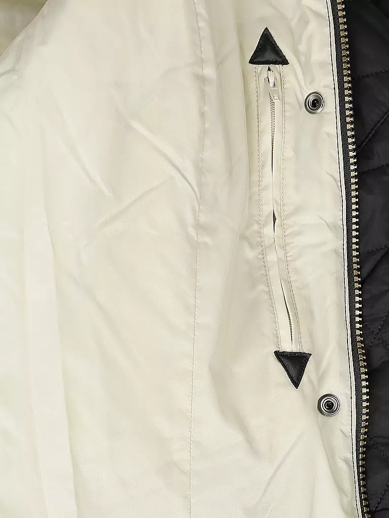 BARBOUR Steppjacke FLYWEIGHT CAVALRY schwarz
