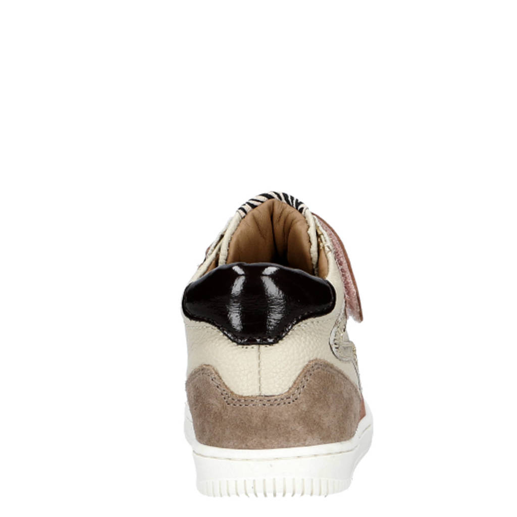 Develab leren sneakers oudroze
