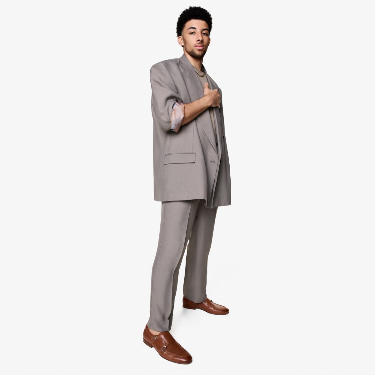 Cavafi Cognac Men Dress Shoes