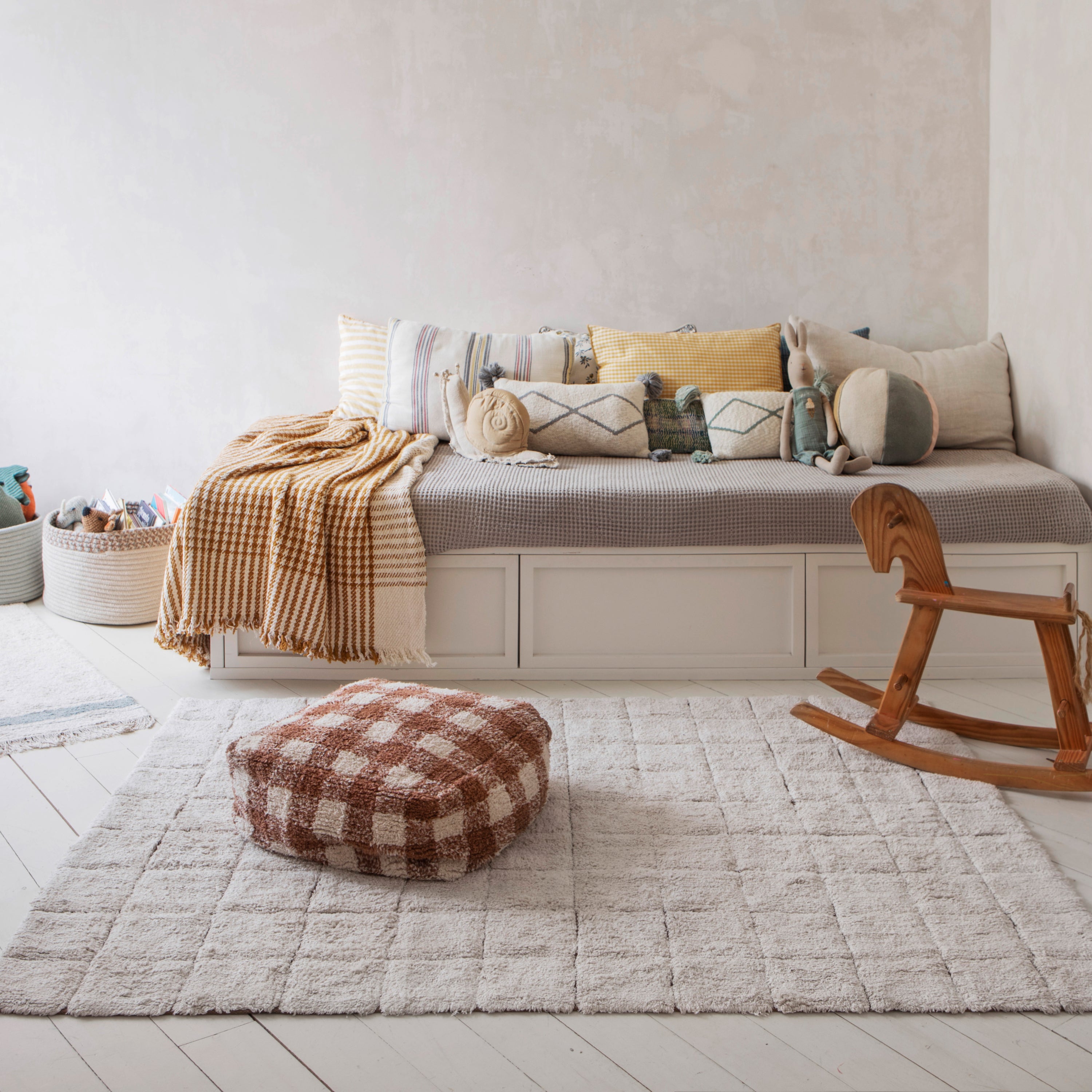 Lorena Canals Mosaic Vloerkleed 170 x 240 cm - Wit