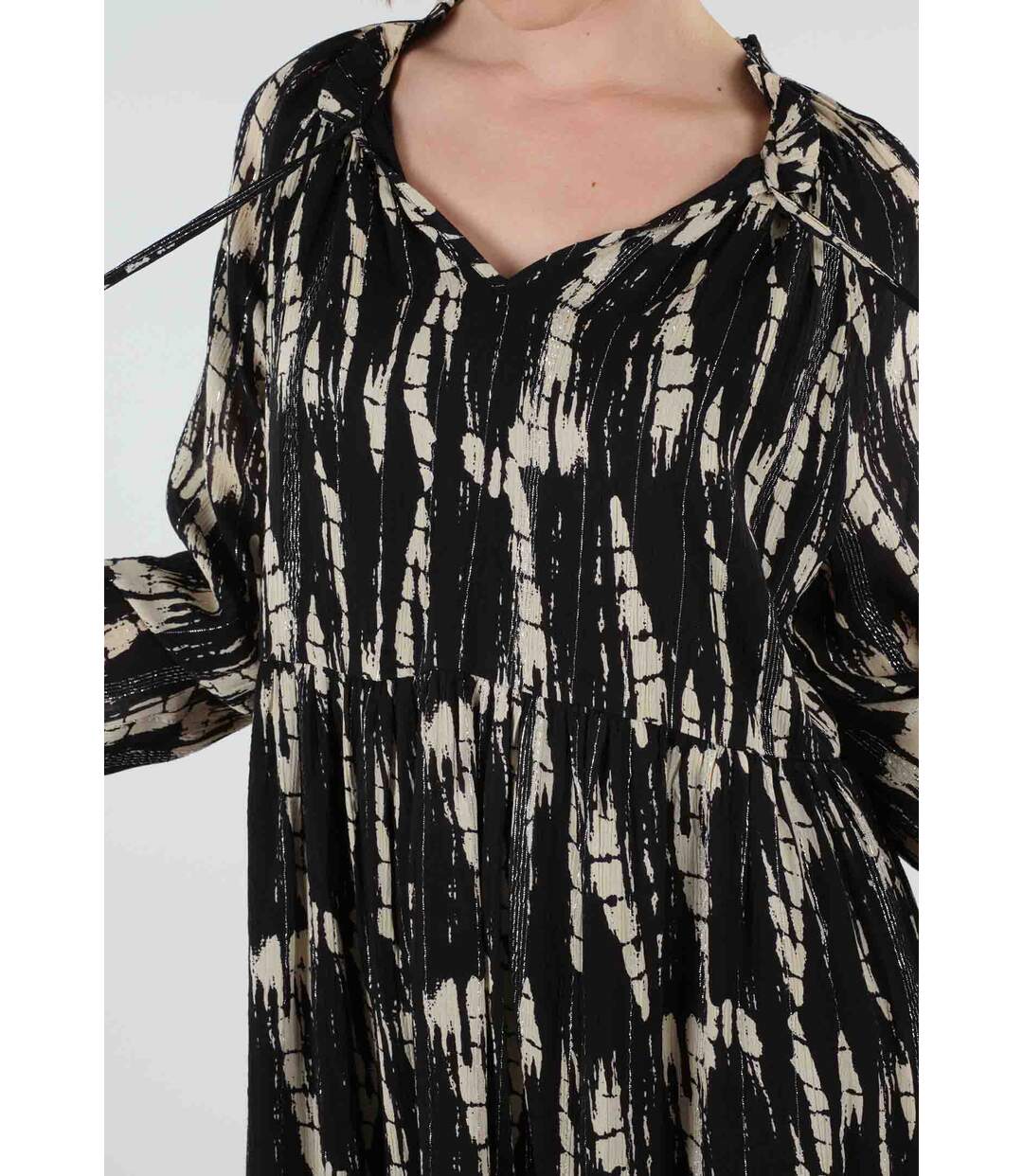 Robe imprimé graphique ZOFIA