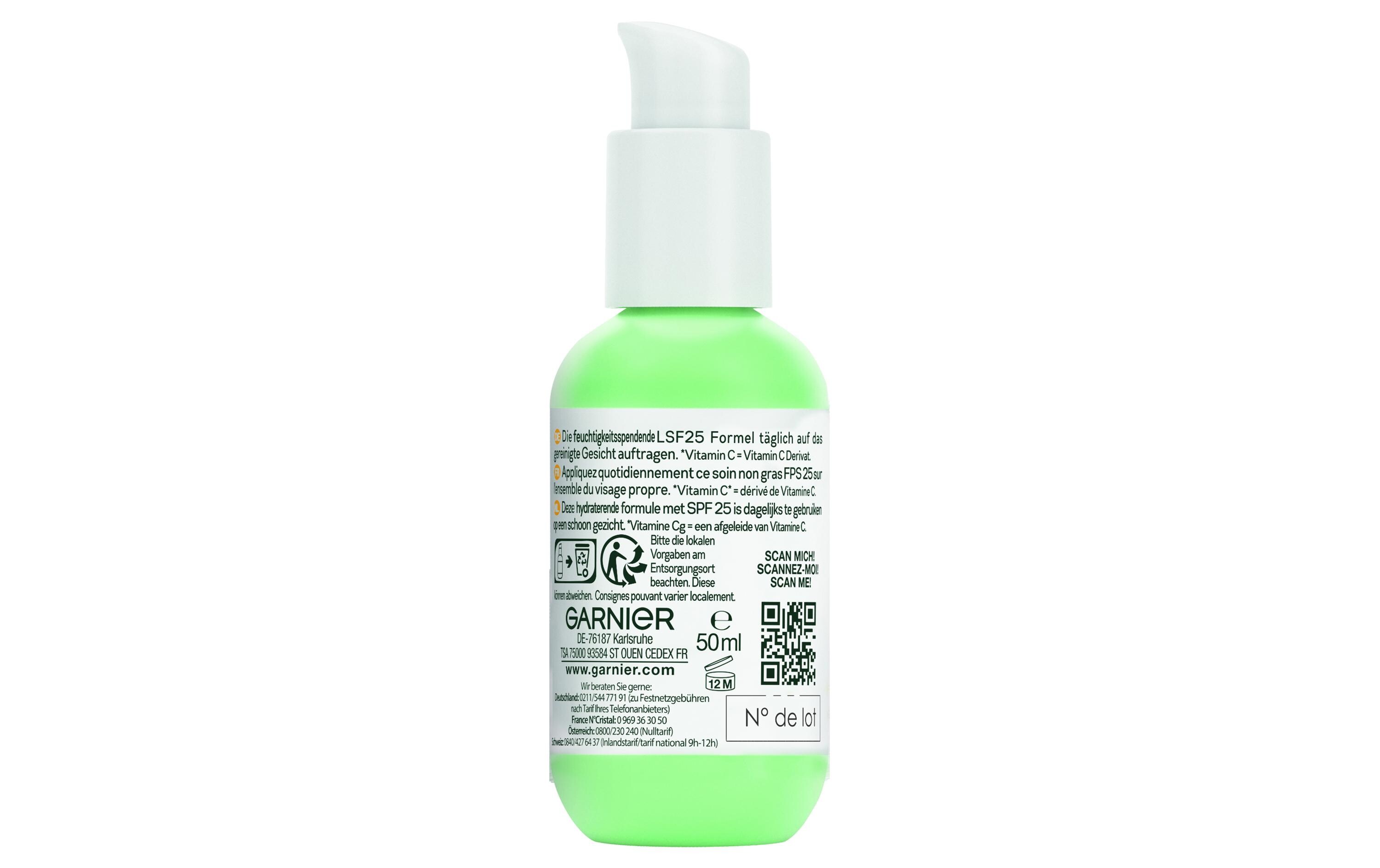 Gesichtsserum Vitamin C 50 ml2 in 1 Glow Booster Serum mit angereichertem wertvollem Vitamin C