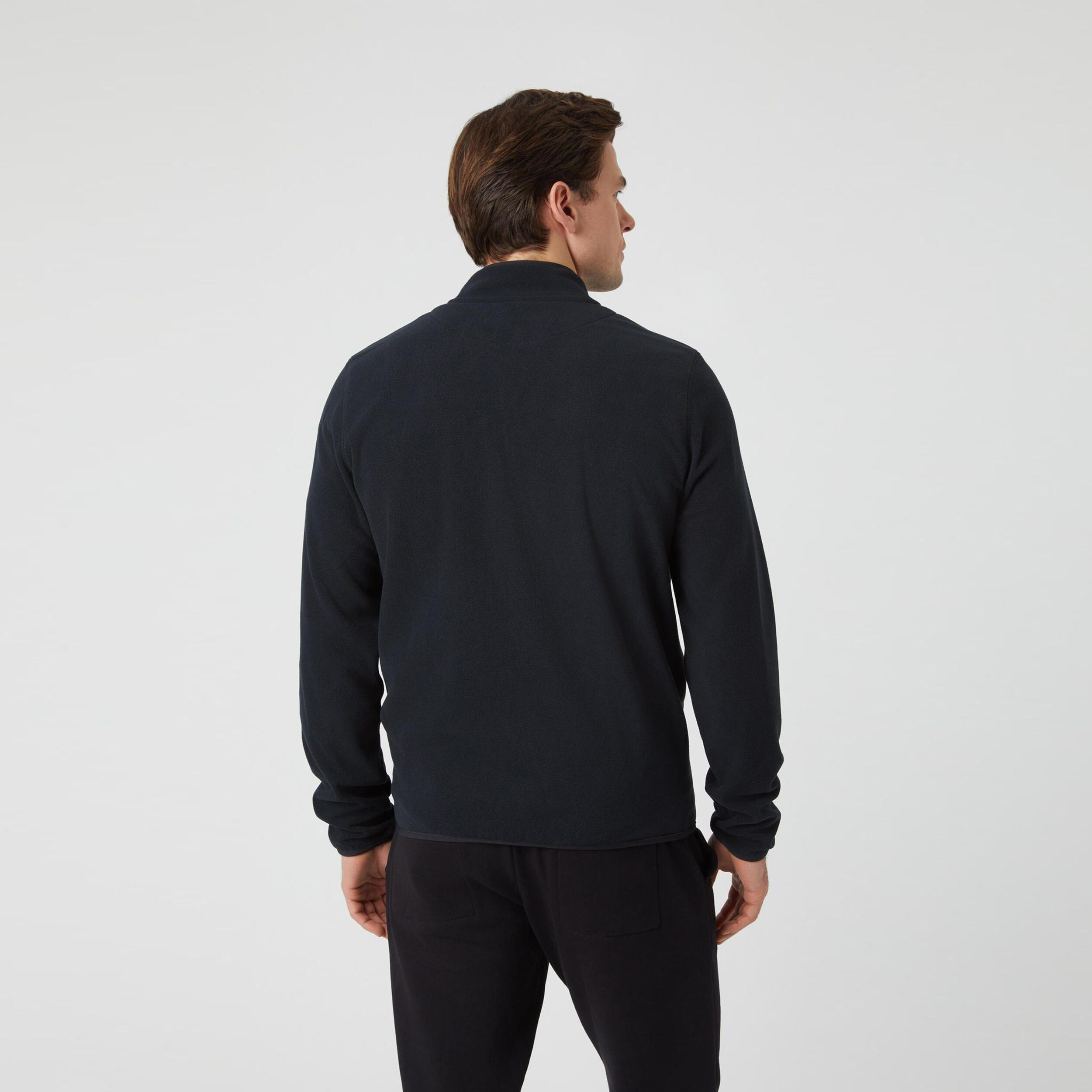 Björn Borg Full Zip Gilet En Coton Hommes - Noir