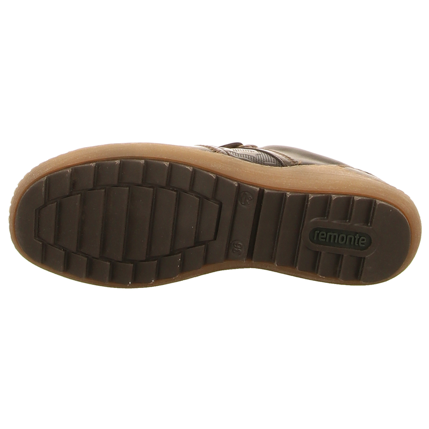 Remonte Schnürhalbschuh schwarz