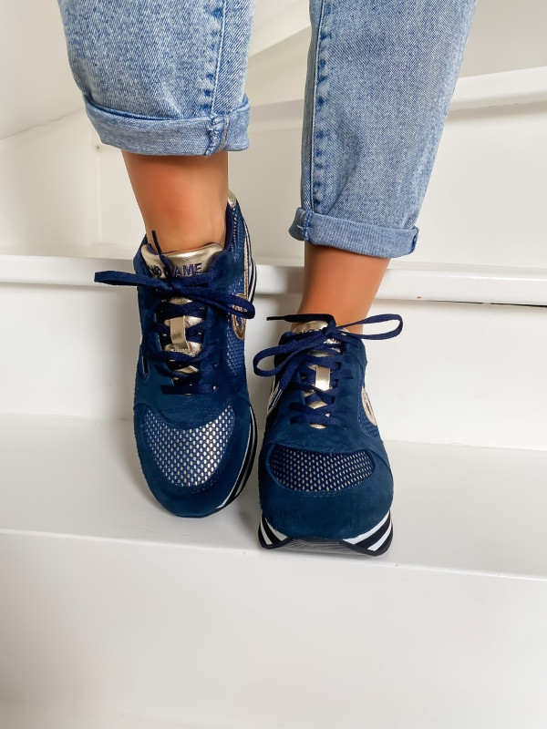 No Name - PARKO JOGGER Navy/Gold