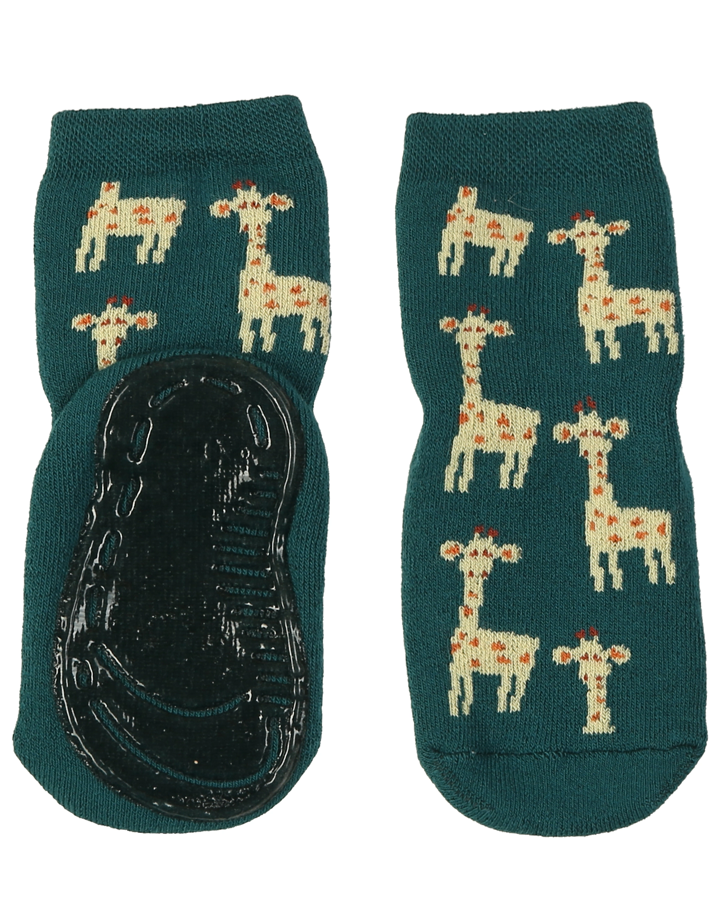 ABS-Socken SOFTSTEP - SCHMETTERLING 2er-Pack in jade/kupfer
