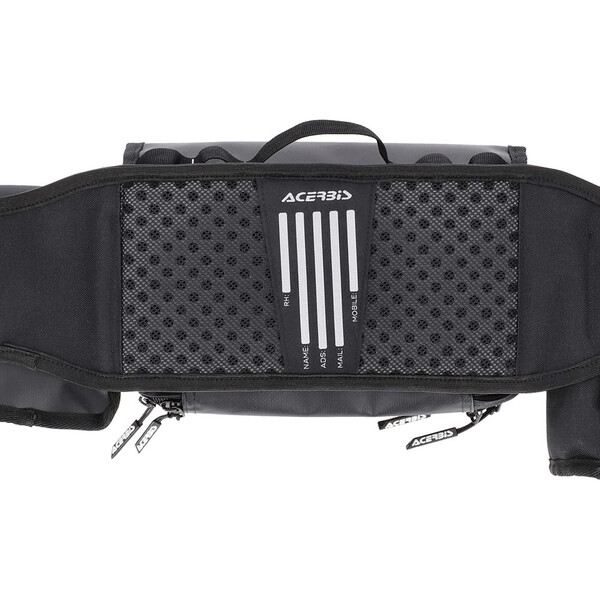 Acerbis - Sacoche banane Impact Logo Noir / Blanc