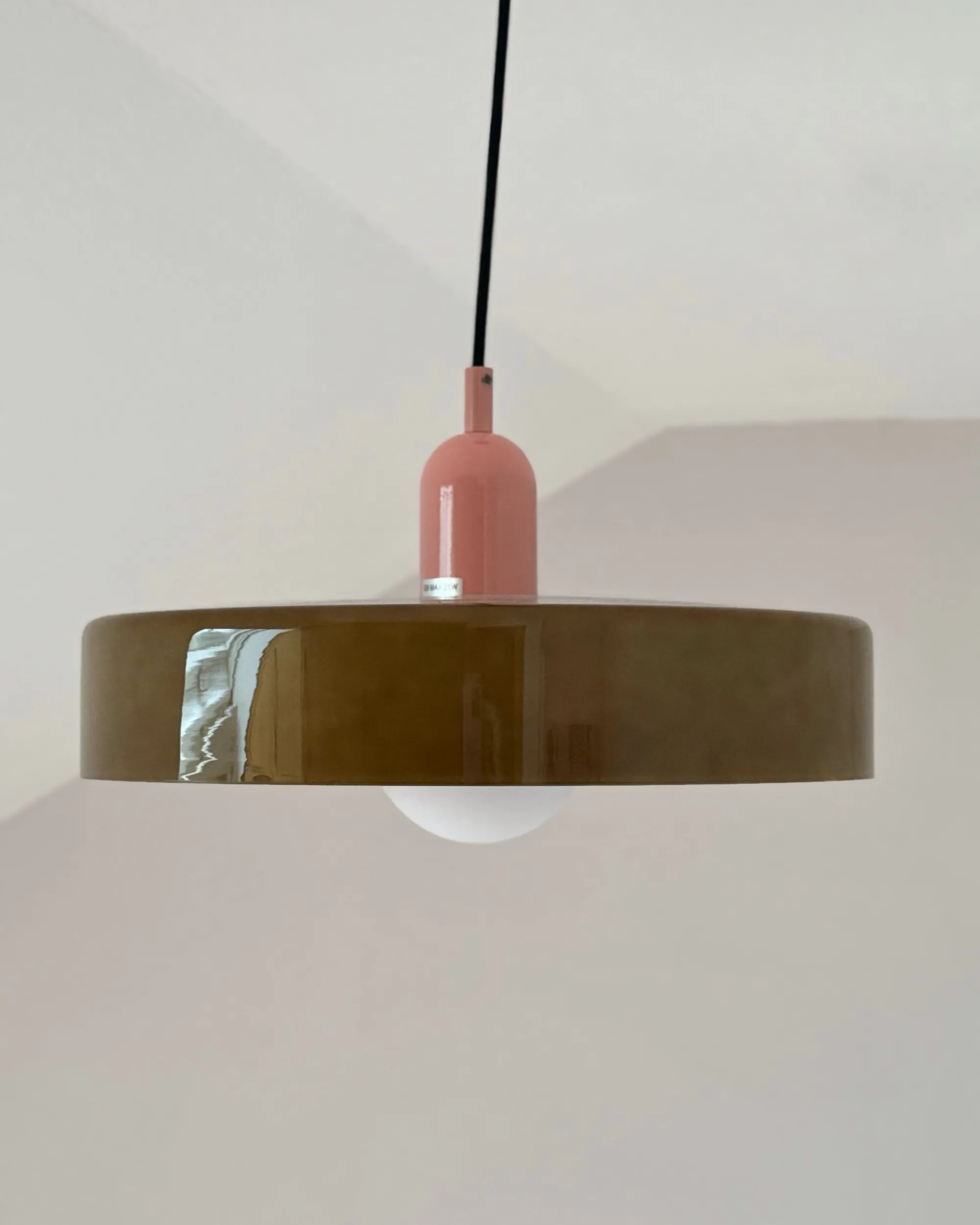 Hanglamp PAALA Glas Olijfgroen