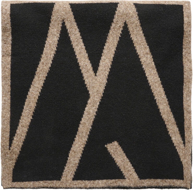 InWear SyrahIW Scarf Black/mocha grey melange