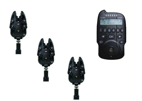 Détecteurs de touches Wolf ICON Qi 3 Rod Beet Detector & HUBB Receiver 3 1 Set