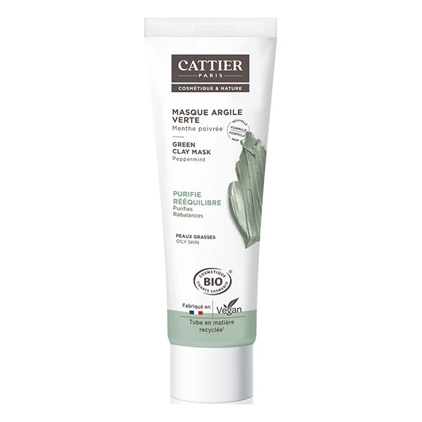 Cattier Masque à l'Argile Verte 100ml