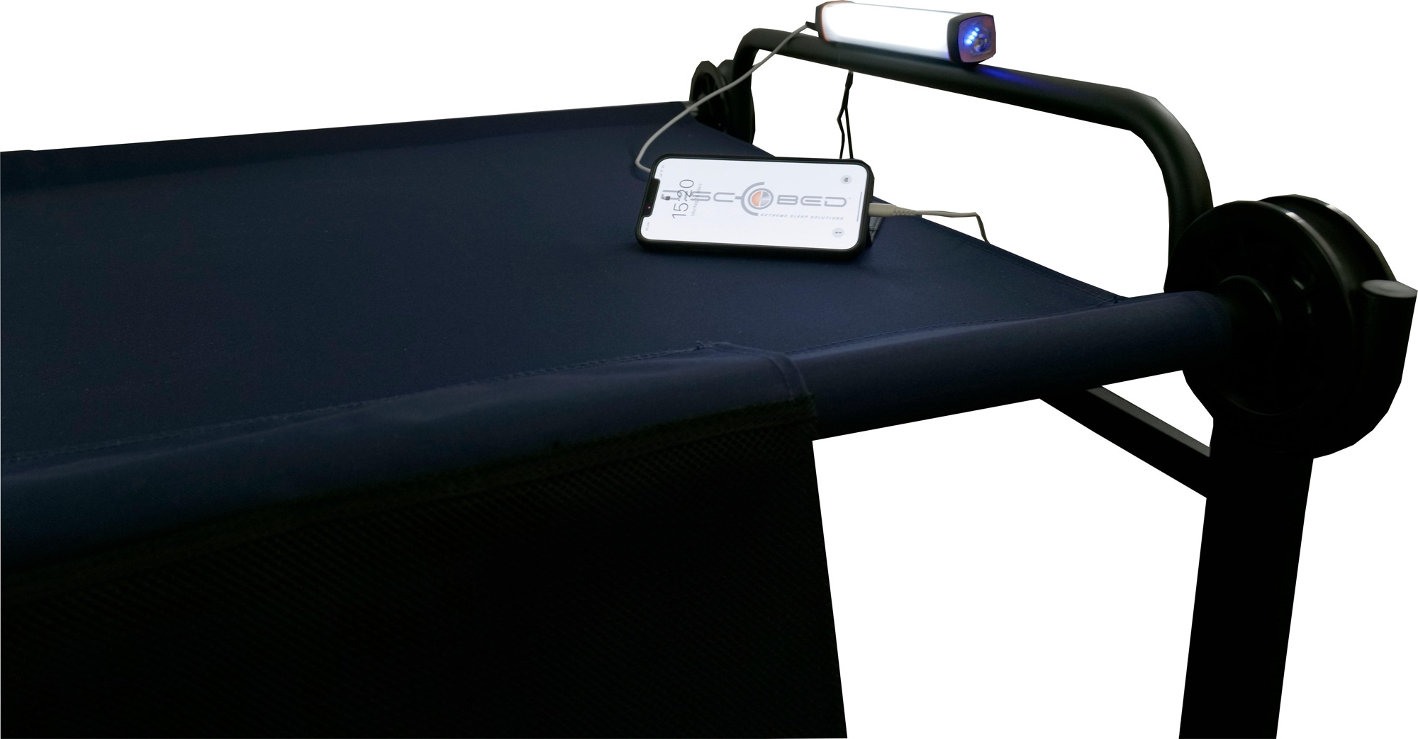 Disc-O-Bed Campingliege XLT mit Taschenlampe