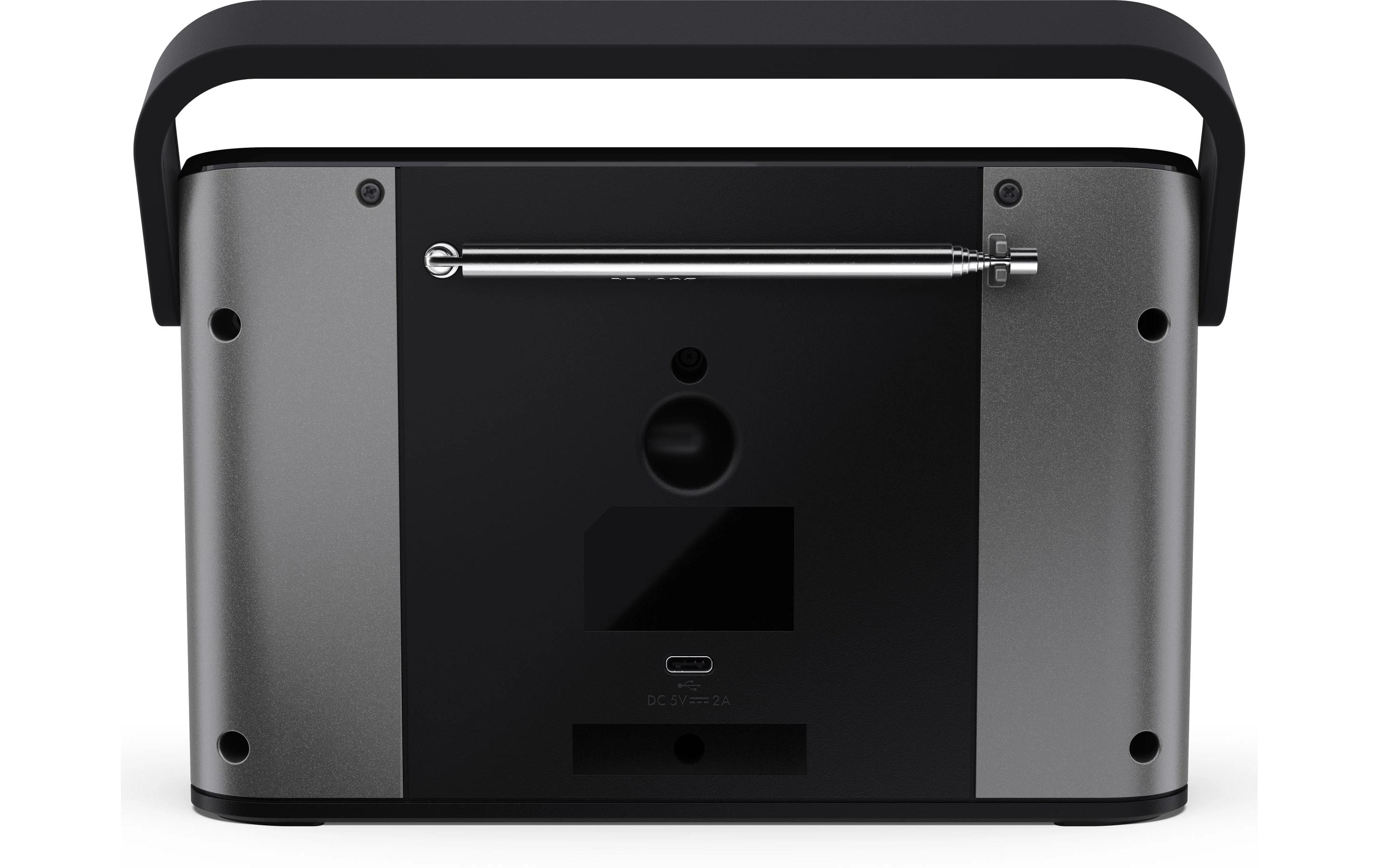 DAB+ Radio DR-P540 GrauTragbares DAB+-Radio mit Bluetooth-Streaming