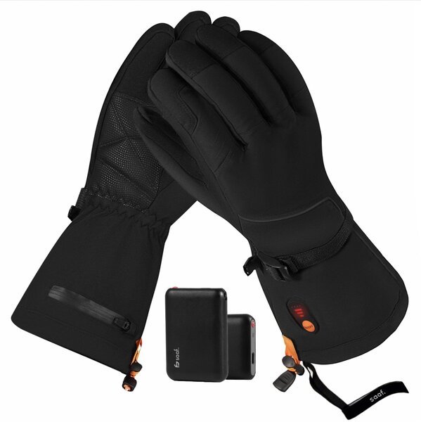 Gants Chauffants Premium Noirs Saaf