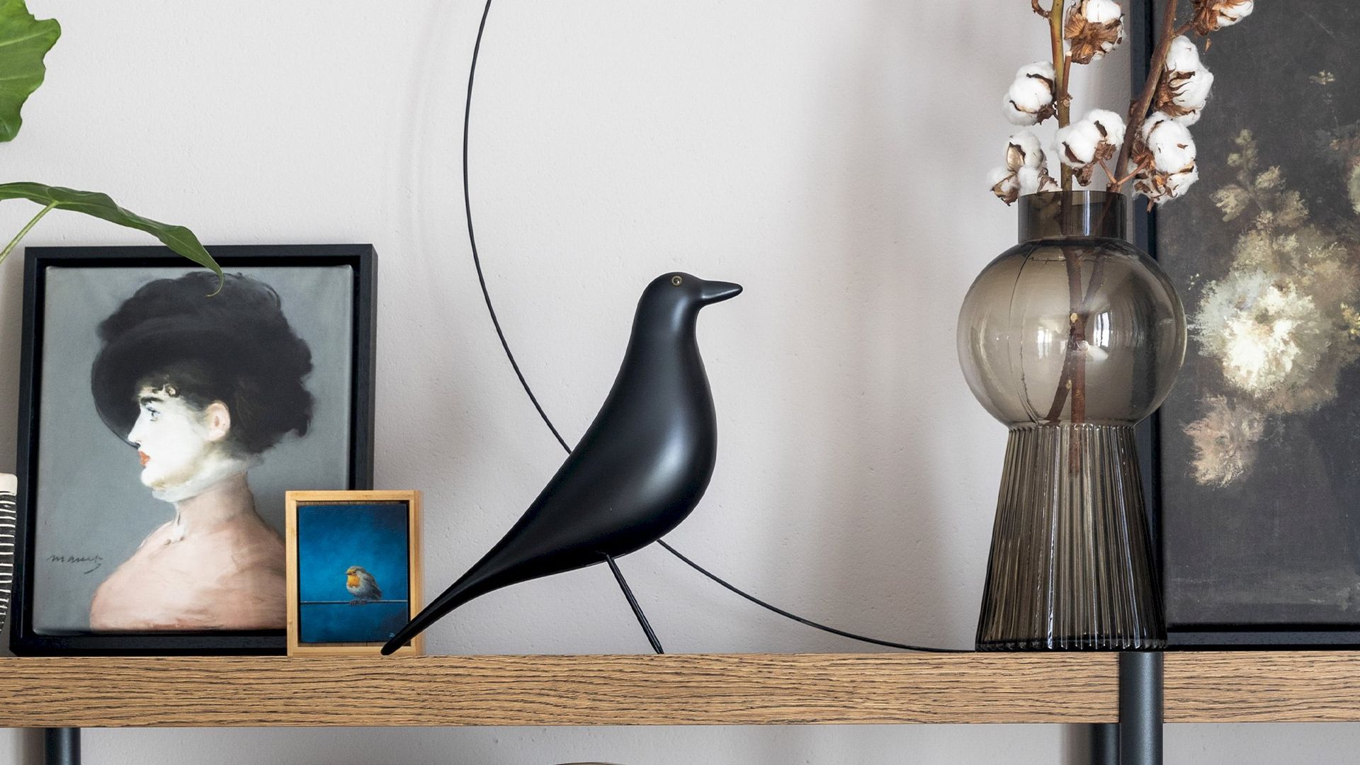 Vitra Eames House Bird Zwart