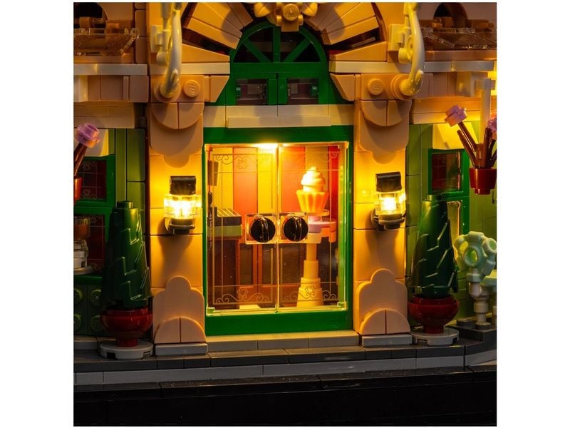 Light My Bricks LED-Licht-Set für LEGO® Café 10362 Beleuchtungs-Kit