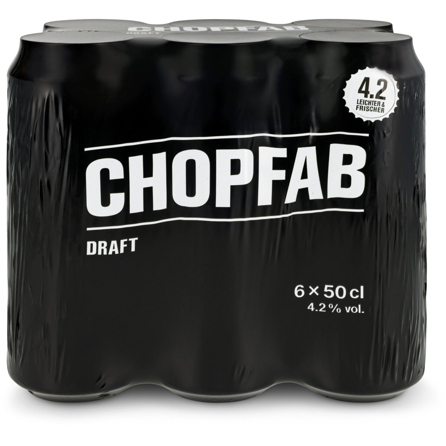 Chopfab Draft-Bier 6x50cl -300cl